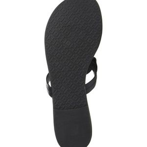 Tory Burch Shoes - NEW TORY BURCH 7 MILLER BLACK CRYSTAL FLIP FLOPS Tory Burch Shoes - NEW TORY BURCH 7 MILLER BLACK CRYSTAL FLIP FLOPS